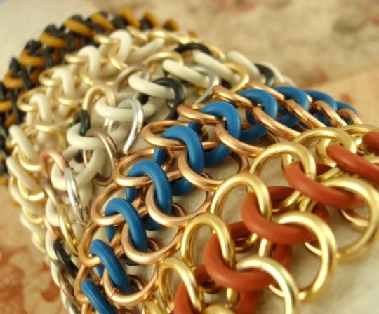 Aluminum Jump Rings 14 gauge 10mm OD Economical - Red, Blue, Pink, Gold, Silver, Green, Black, Purple