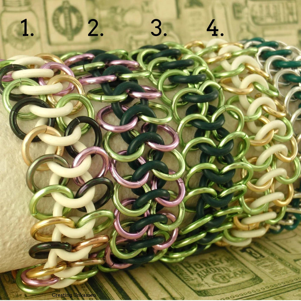 Stretch Bracelet Kits - European 4 in 1 Custom Chainmaille - Fun and Easy