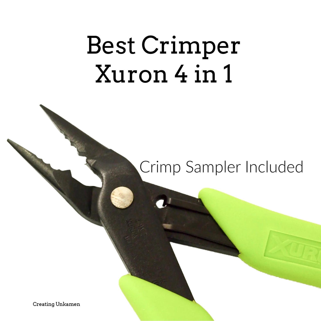 Best Crimper - Xuron 4 in 1 - Free Sample of Crimps Included - 100% Guarantee