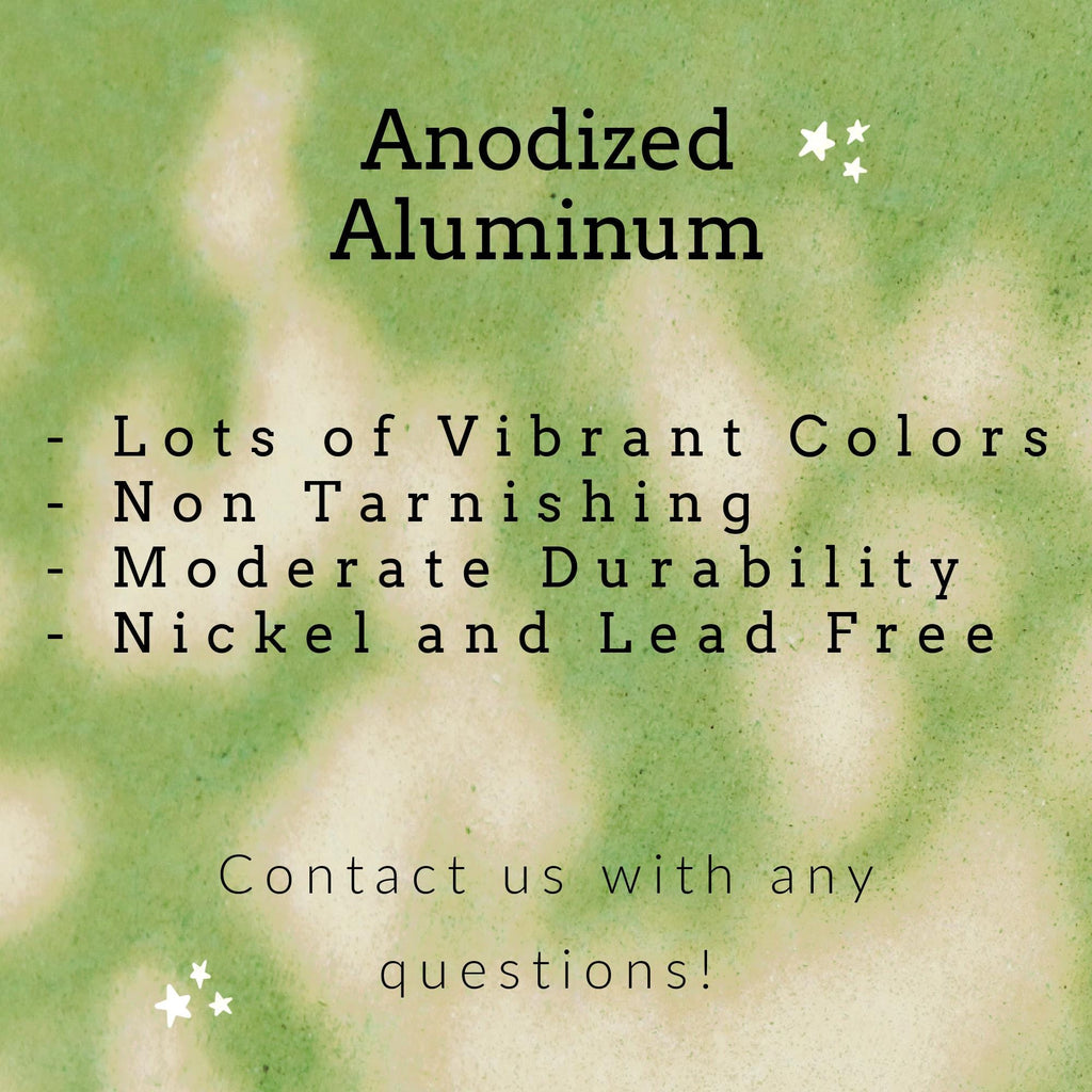 Anodized Aluminum Jump Ring Sample Pack ALL Gauges and Diameters - Color Mix - Top Shelf
