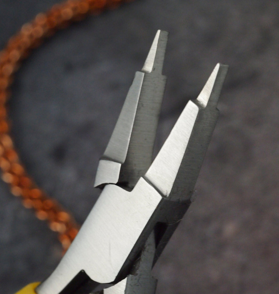 1 Extra Fine Flat Nose Specialty Plier - 1mm or 2mm Tips - Free Jump Ring Sample Included - 100% Guarantee