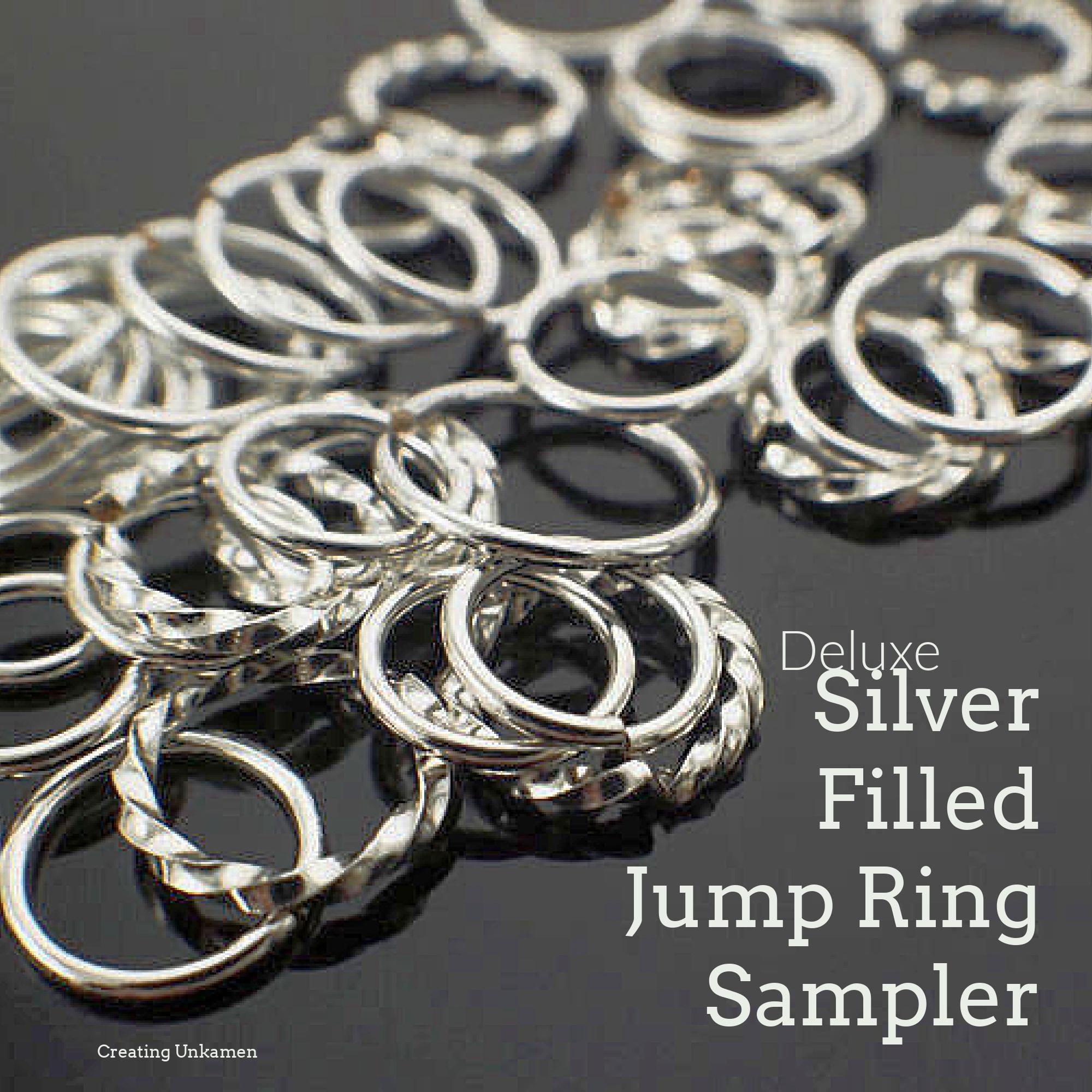 Fancy jump rings sales