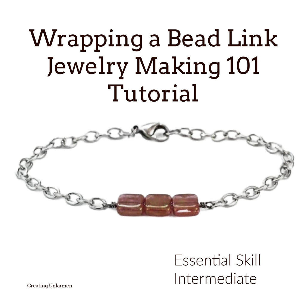Wrapping a Bead Link 101 - Essential Jewelry Making Tutorial