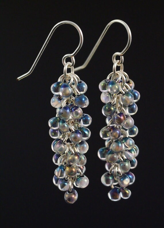 Noir Lined Crystal AB Fringe Glass Beads - 3.4mm Miyuki Tear Drops - 100% Guarantee