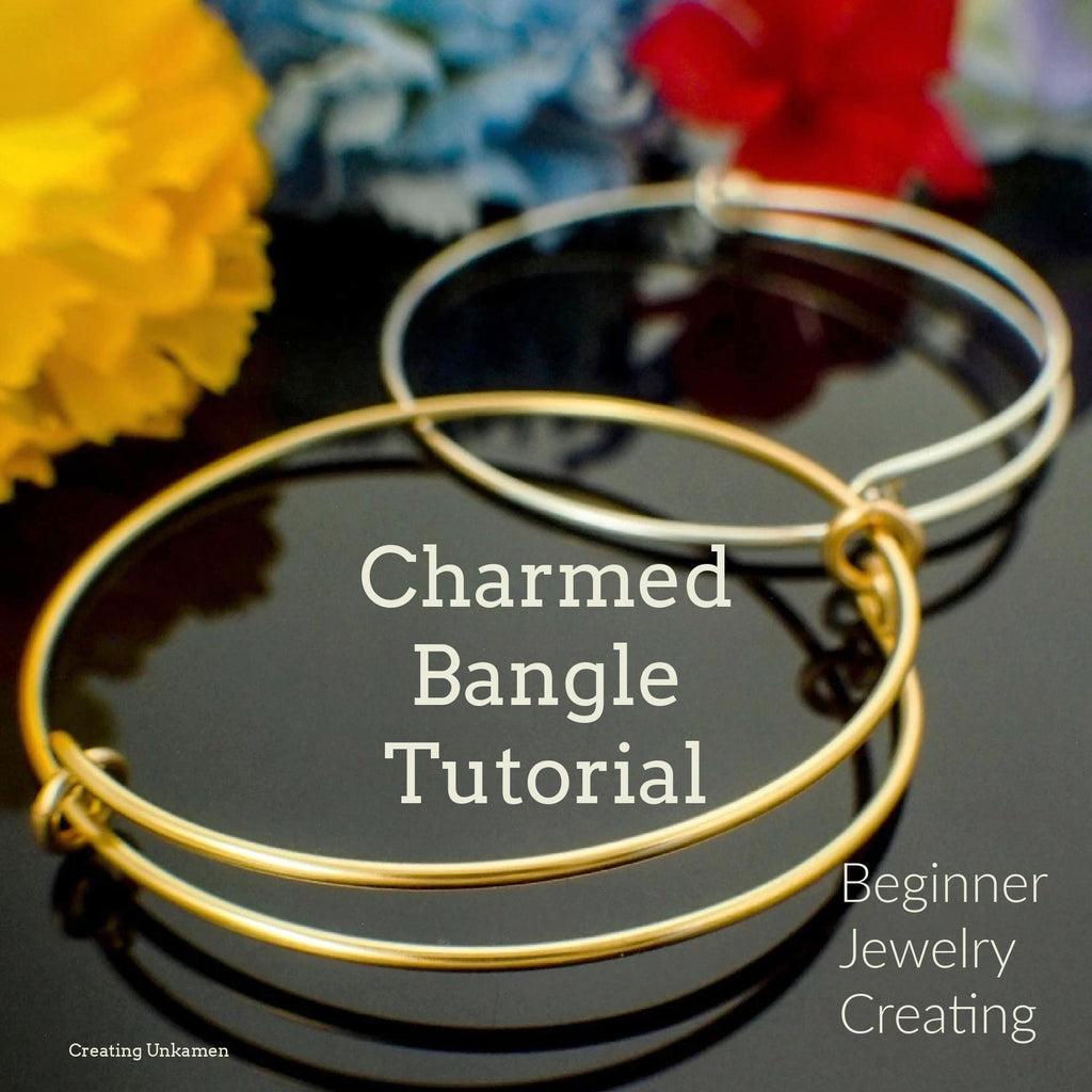 Charmed Bangle pdf - DIY Jewelry Instructions - Snag-Less Adjustable