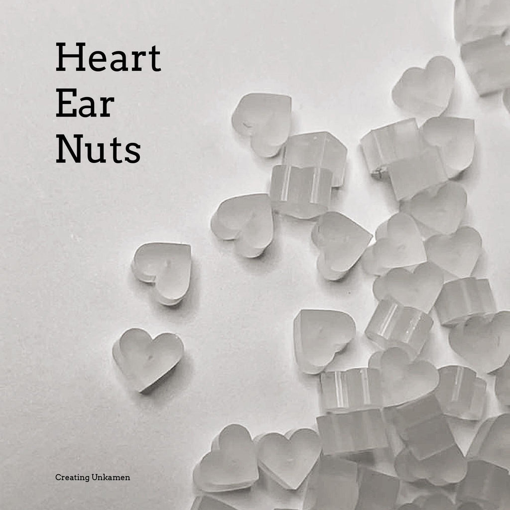 Love-ly Ear Nuts - Heart Shaped Donuts - Earring Holders - Those Things That Keep Your Earrings In Your Ears But Do Not Bend Your Ear Wires