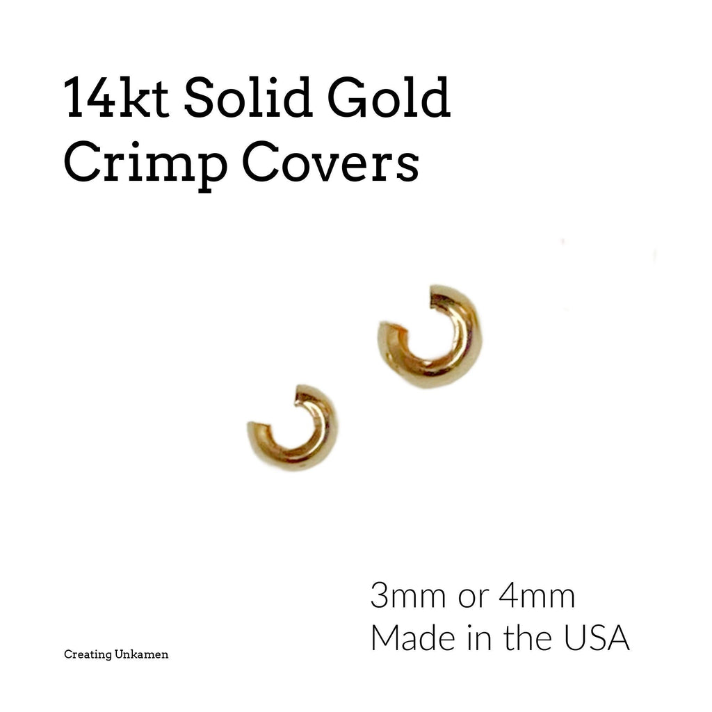 1 - 18kt Solid Gold Smooth Round Beads - 5mm or 6mm