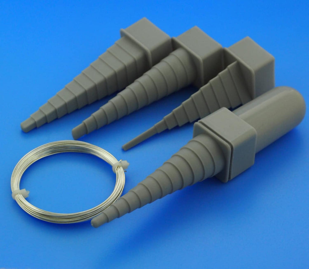Travel Stepped Wire Wrapping Mandrels - Our Pick for Creating On The Road - Wire Sample Included