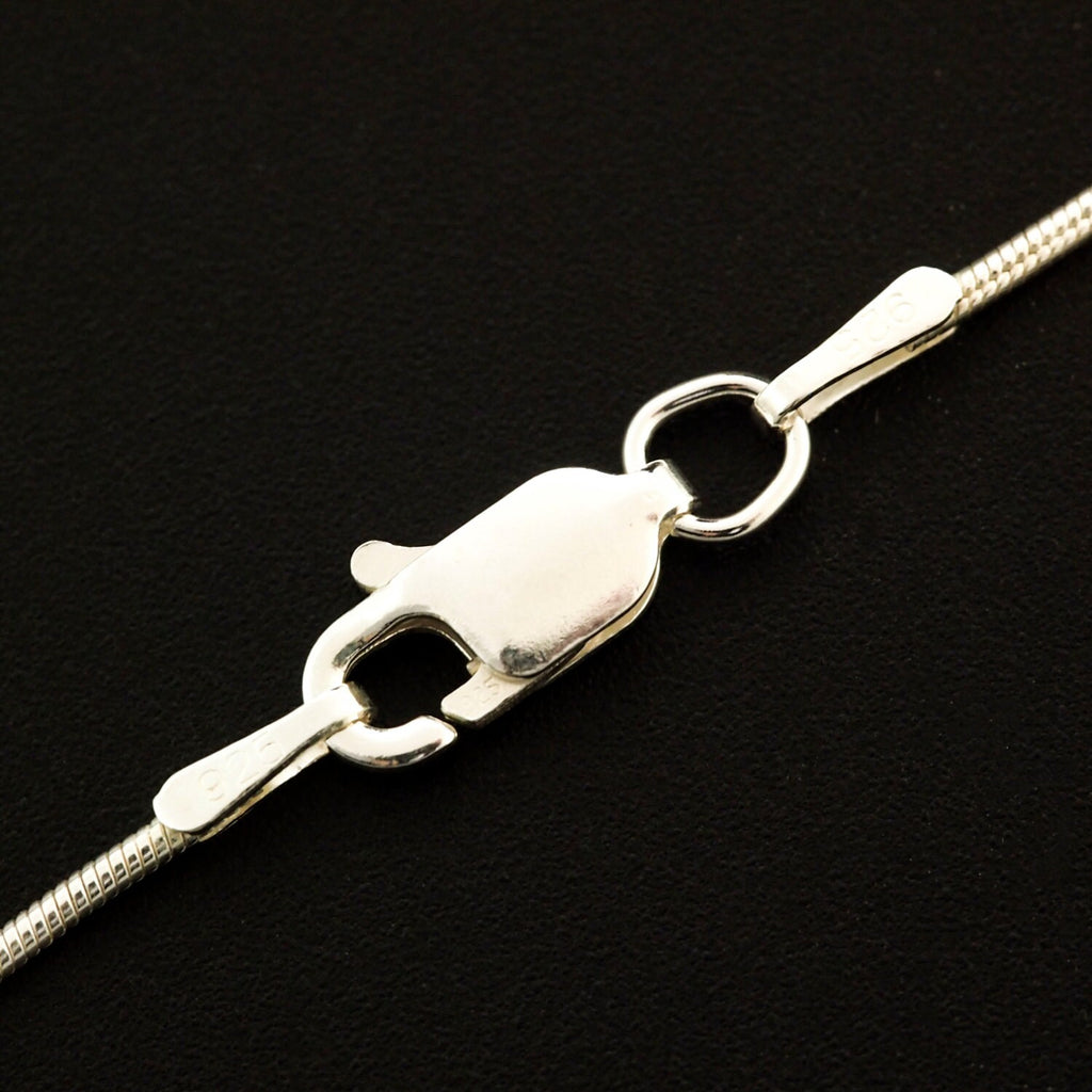 Sterling Silver Snake Chain 1mm - By the Foot or Finished