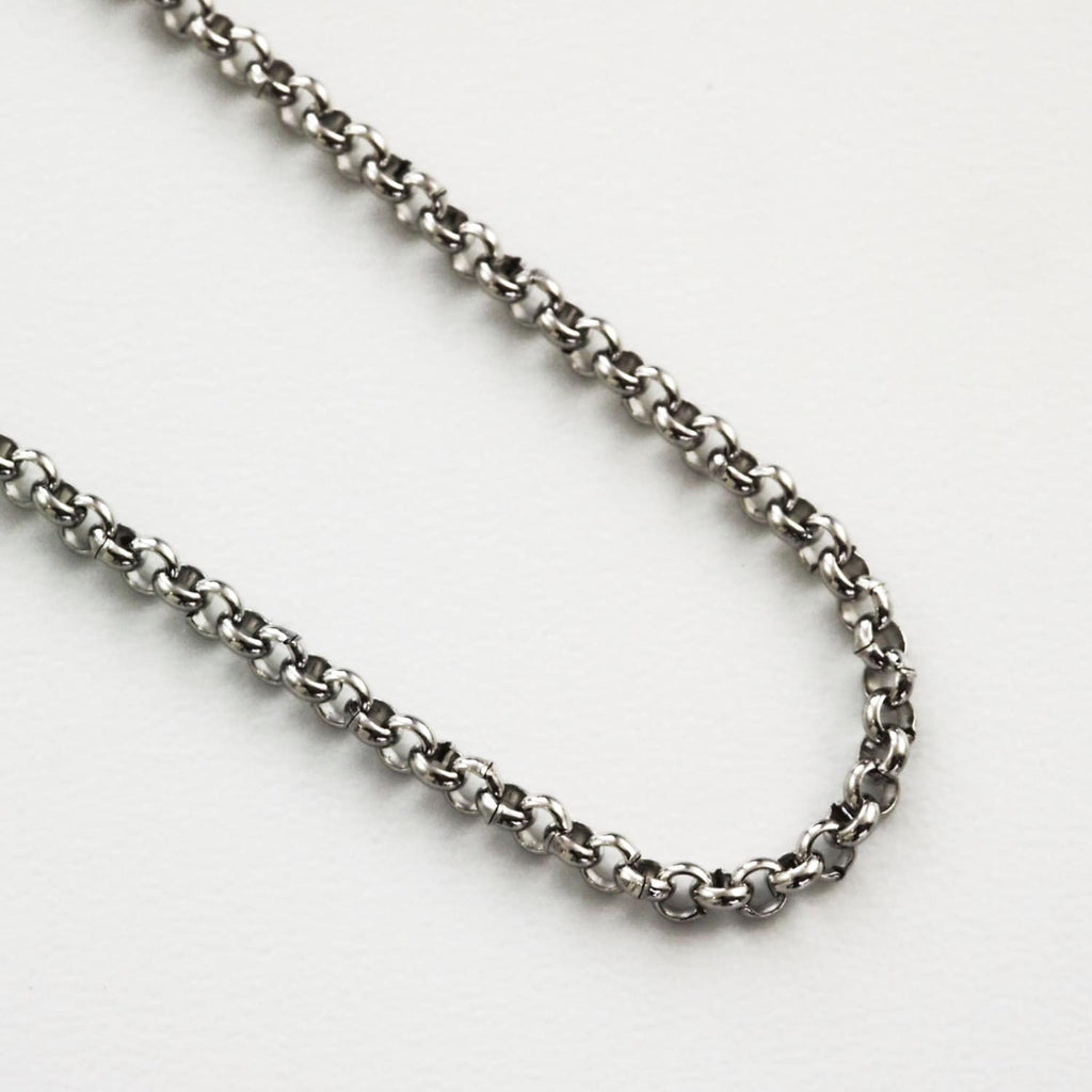 Rolo Stainless Steel Chain - 1.9mm - Finished Necklace - 16, 18, 20 inch or By the Foot
