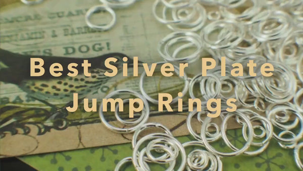 100 Silver Plated Jump Rings - 22, 20, 18, 16 Gauge or a Mix - You Pick Diameter - Best Commercially Made - 100% Guarantee