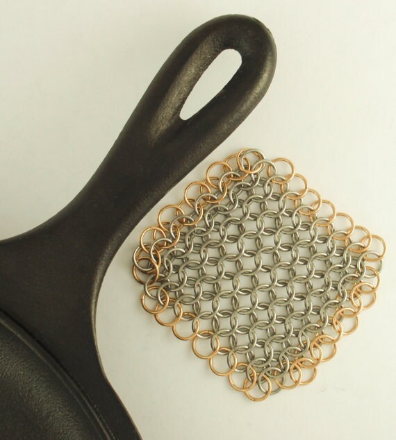 Dragon's Breath Pot Scrubber Chainmaille Tutorial PDF