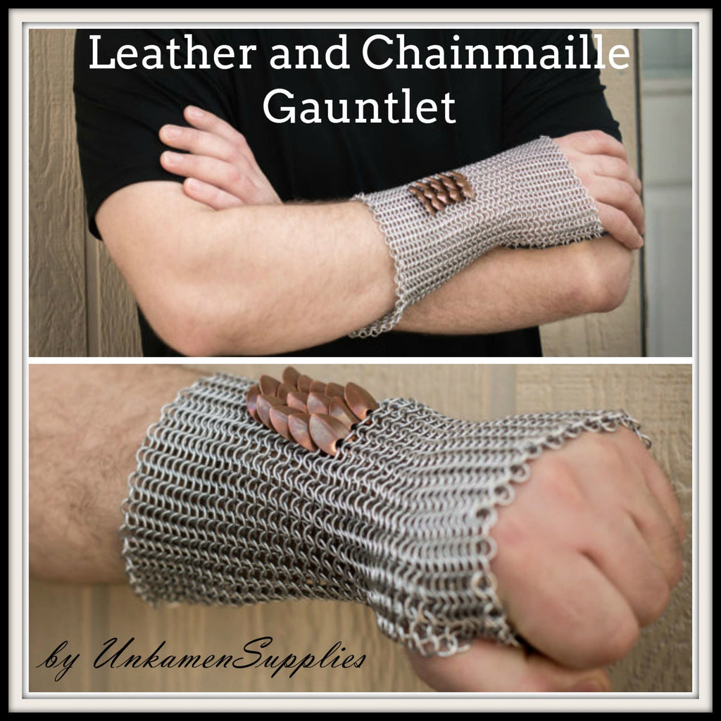 PDF Leather and Chainmaille Gauntlet Tutorial