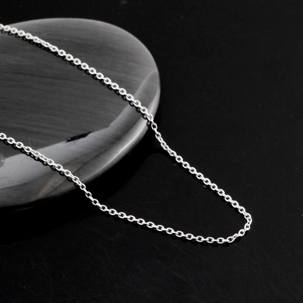 Any Length Stainless Steel Cable Chain 1.5mm - Custom Finished or By the Foot Bulk