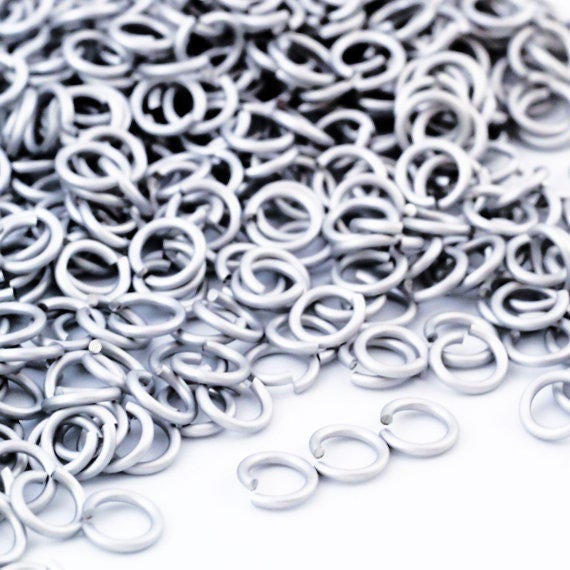 Stainless Steel Jump Rings 20 Gauge 7/32 id.