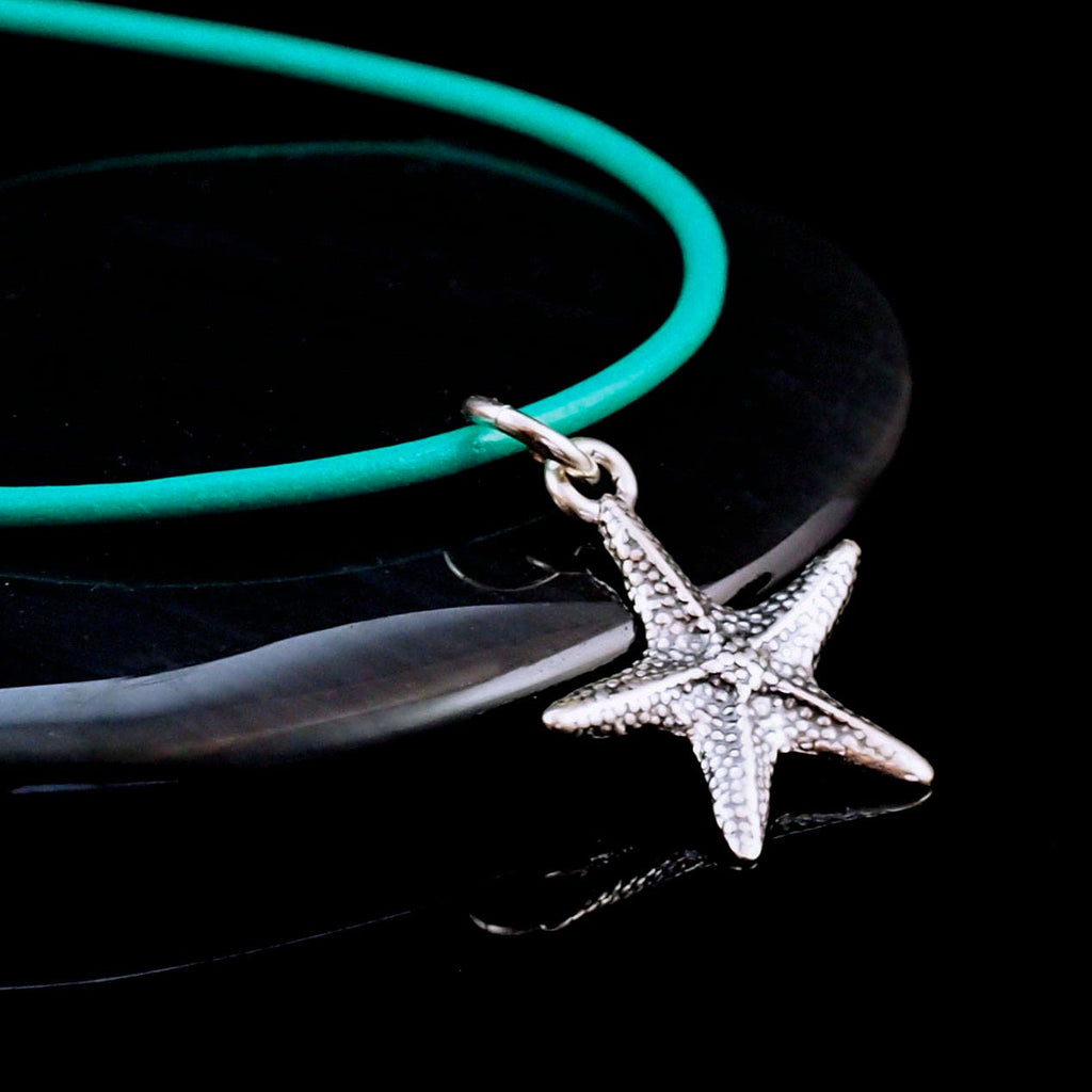 1.5mm Turquoise Green Indian Leather Cord - By The Yard