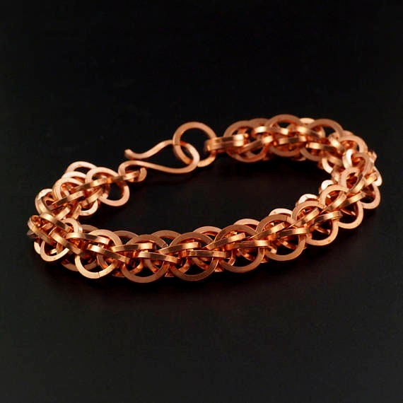 50 Custom Handmade Square Solid Copper Jump Rings - 12, 14, 16, 18, 20, 21 or 22 Gauge - You Pick Diameter