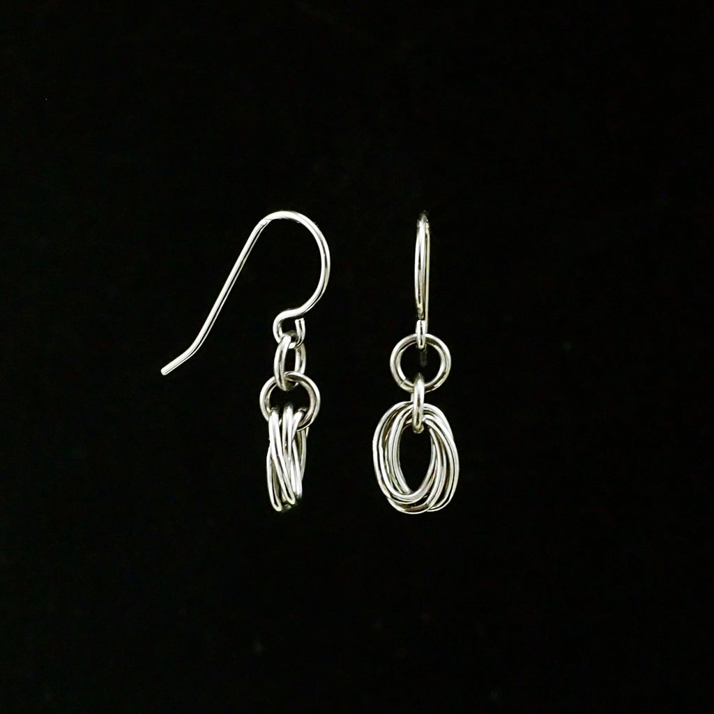 PDF Oval Mobius Earring Tutorial - Chainmaille Jewelry