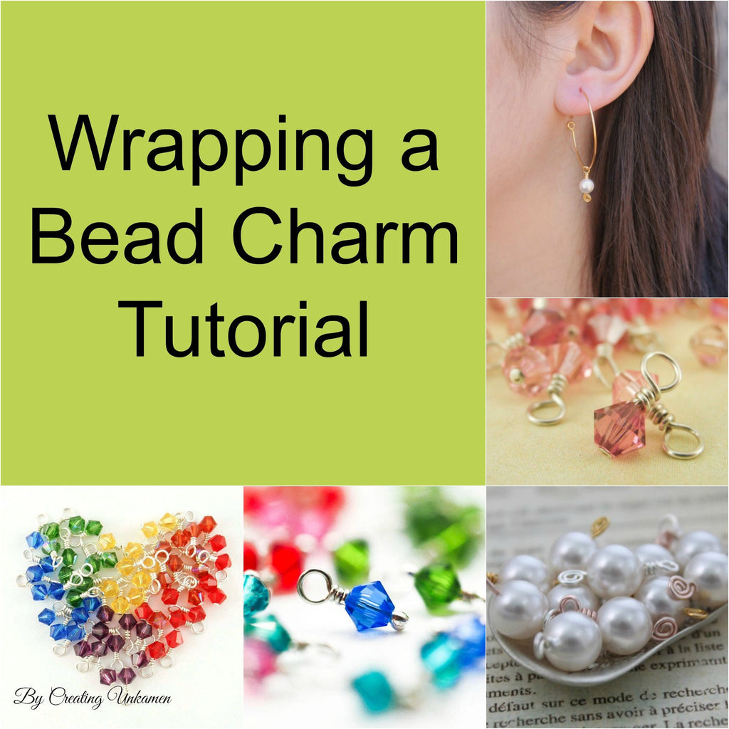 Wrapping a Bead Charm 101 - Essential Jewelry Making Tutorial