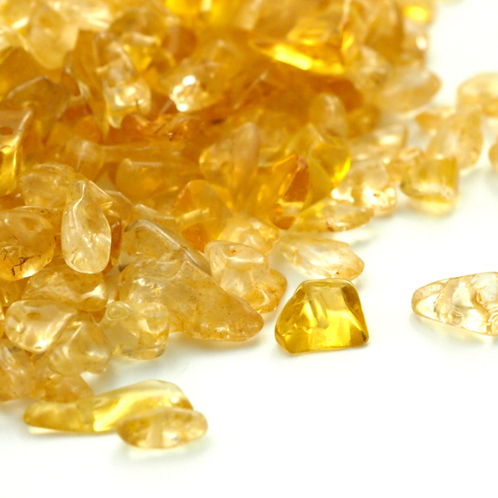 150 - Citrine Chip Beads - 8 Grams - 100% Guaranteed Satisfaction