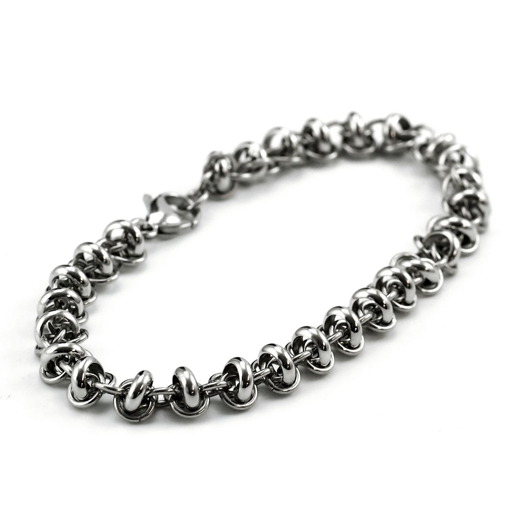 20 Stainless Steel Rondelle Beads 4mm, 5mm, 6mm, 6.5mm, 8mm Great Donut Spacer Beads