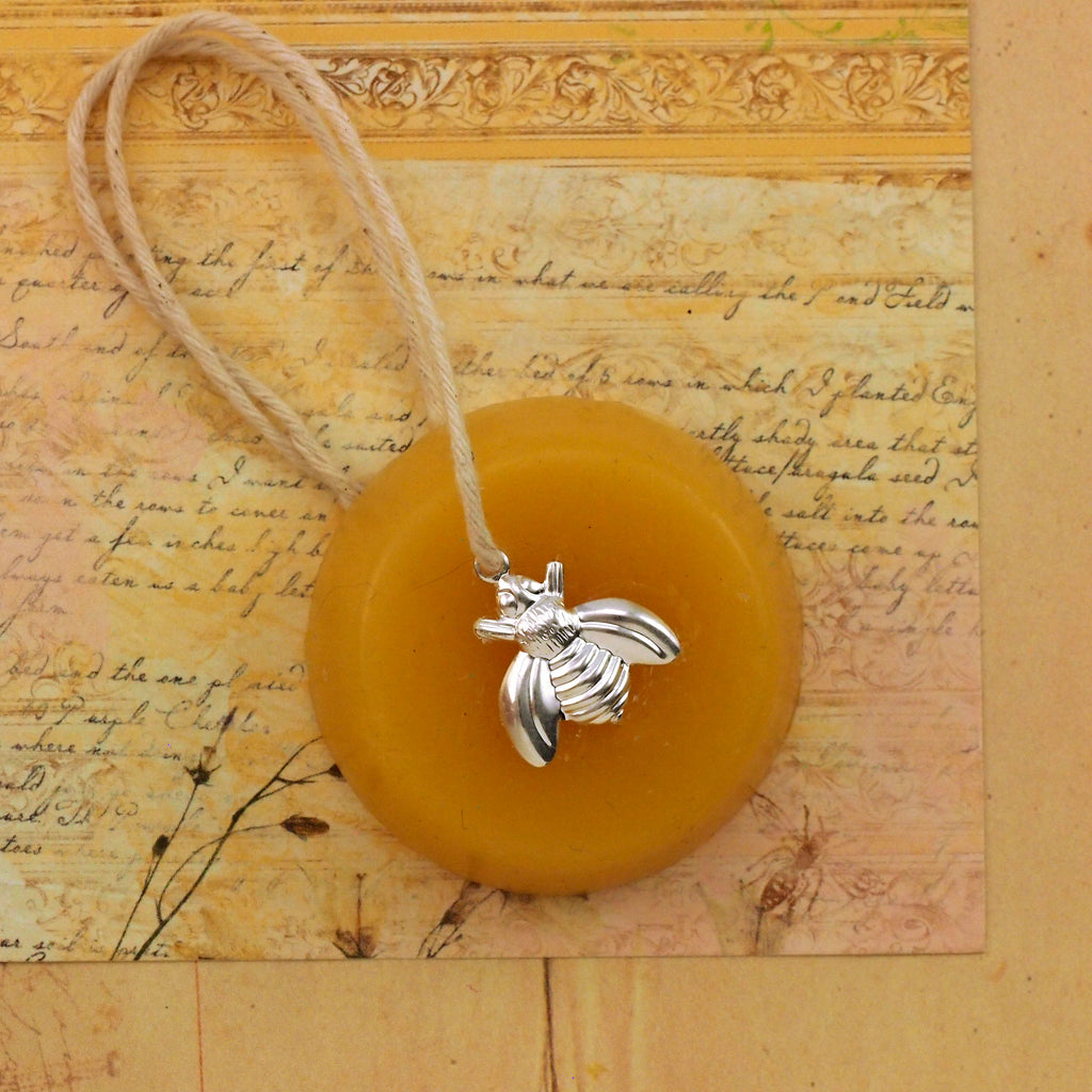 Beeswax on a String - .4oz of 100% Pure USA Bee's Wax