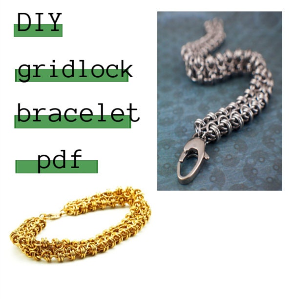 Chainmaille PDF - Advanced Byzantine Gridlock Tutorial