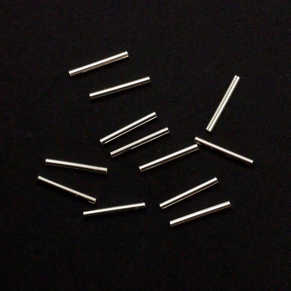 Sterling Silver Tube Beads in 3mm, 4mm, 5mm, 6mm, 10mm - Made in the USA