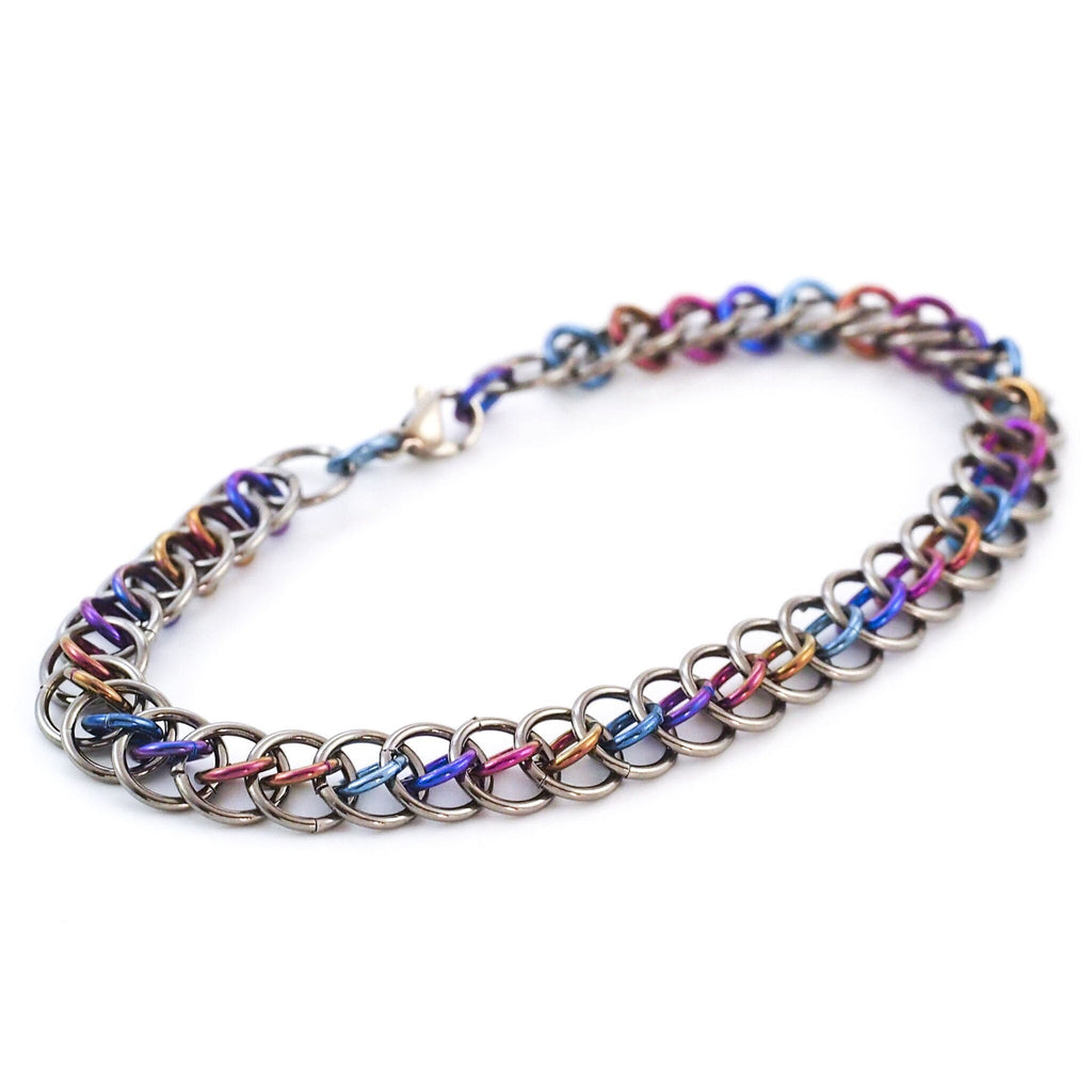 Kite's Tail Chainmaille Bracelet Tutorial