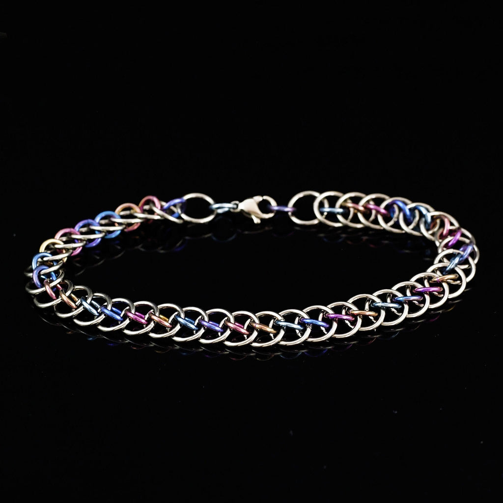 Kite's Tail Chainmaille Bracelet Tutorial