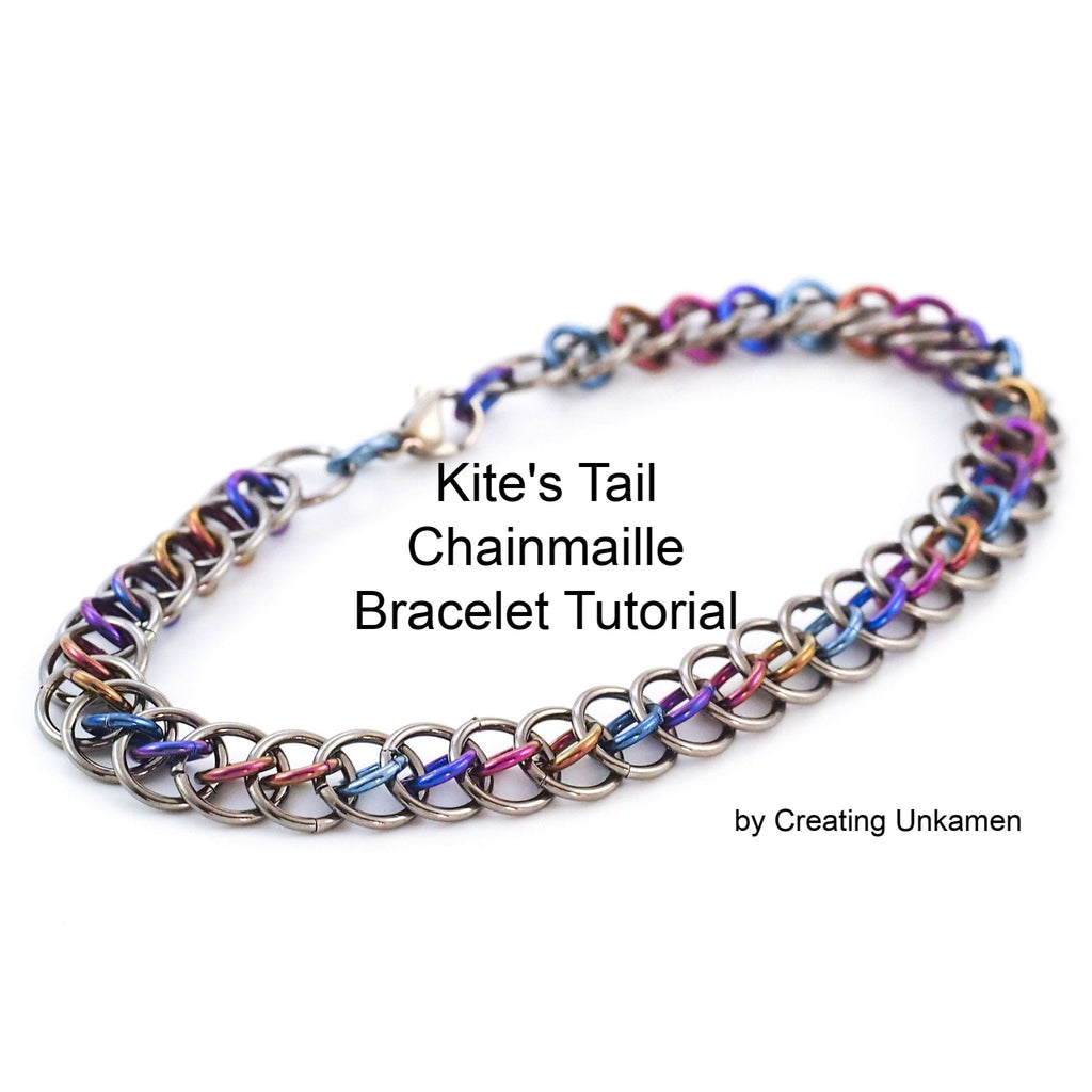 Kite's Tail Chainmaille Bracelet Tutorial