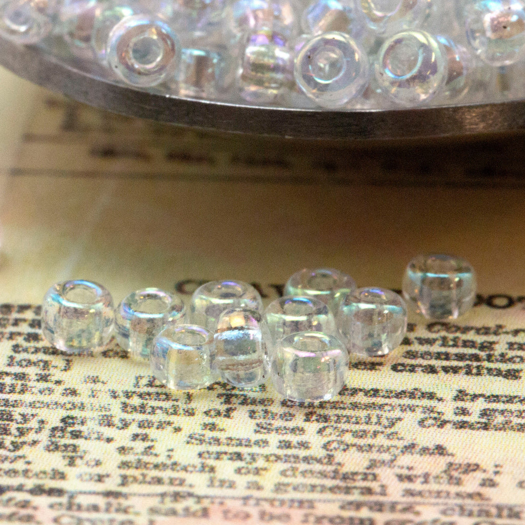 Crystal AB 8/0 Glass Miyuki Seed Beads 100% Guarantee