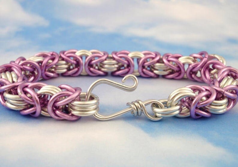 PDF Three Connector Byzantine Chainmaille Tutorial