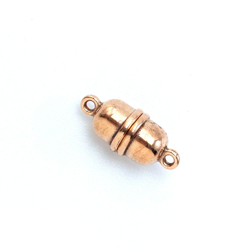 1 Solid Bronze Magnetic Clasp - 14mm X 5mm or 18mm X 8mm - Made in the USA - 100% Guarantee