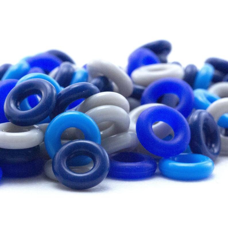 European 4 in 1 Bracelet Kit - Custom Rubber Chainmaille - Economical, Fun and Easy in Neon and More