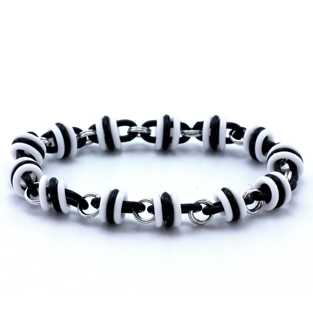 Premium Worry Bracelet Kit in Rubber and Aluminum