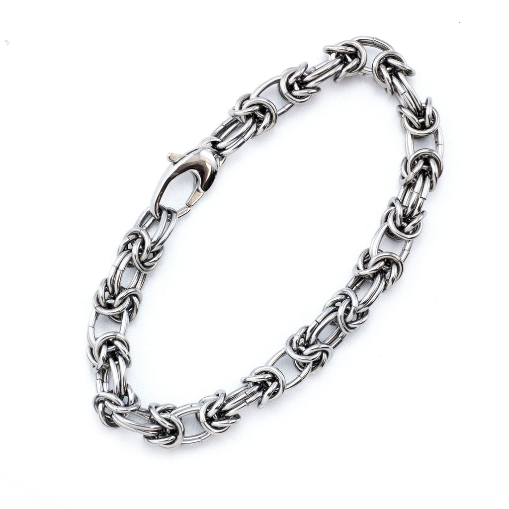 25 Stainless Steel Oval Jump Rings 14 gauge 8mm X 4mm ID - Hand Crafted Solid Metal Links - Nickel Free