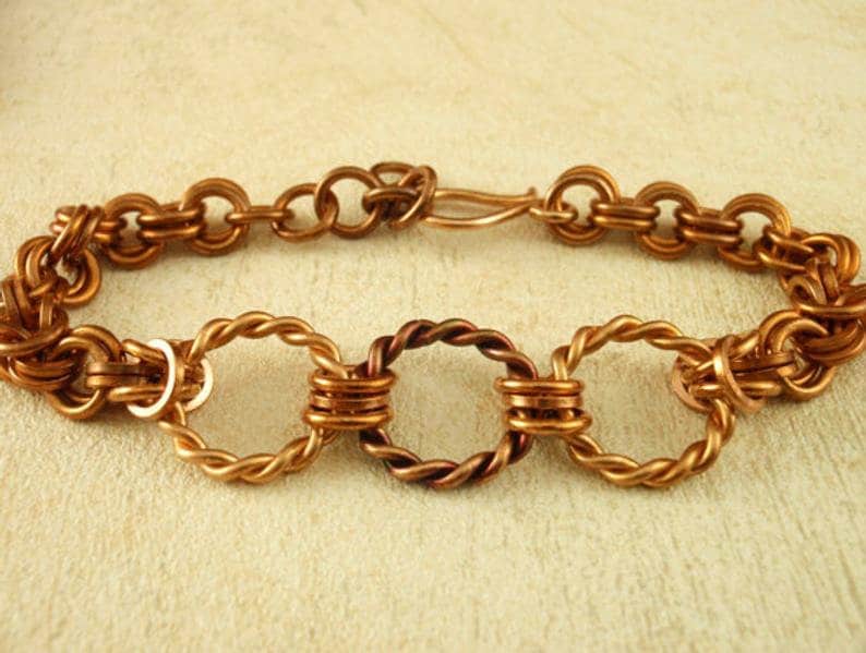 Oxidized Twisted Bronze Wire - Hand Finished - You Pick Gauge 10, 12, 14, 15, 16, 18, 20, 21, 22