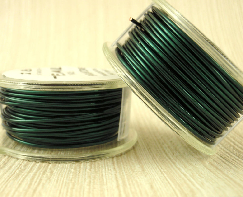 Teal Green Economical Wire - Enameled Coated Copper - 100% Guarantee - YOU Pick the Gauge 18 - 20 - 22 - 24 - 26 - 28