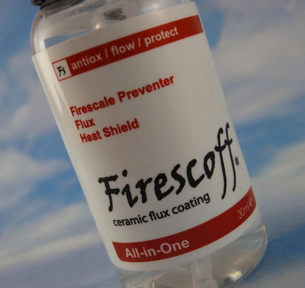 Firescoff and Solder for Copper/Bronze, Brass or Precious Metals- Replace Flux, Firecoat, Pickle- Flawless Welds & Near Perfect Color Match