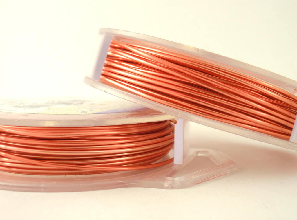 Peach Artistic Wire - Permanently Colored - You Pick Gauge 18, 20, 22, 24, 26, 28 - 100% Guarantee