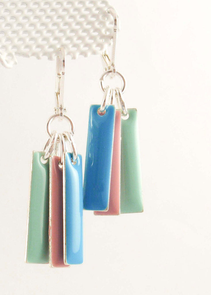 25 - 20mm X 5mm Colorful Rectangle Drops - 100% Guarantee