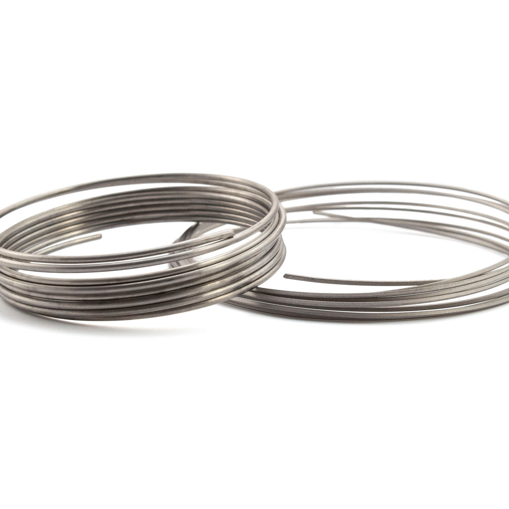 Pure Titanium Wire - Specific for Jewelry Surgical Grade 1 - You Pick Gauge 12, 14, 16, 18, 20, 22, 24, 26, 28, 30, 32 - 100% Guarantee