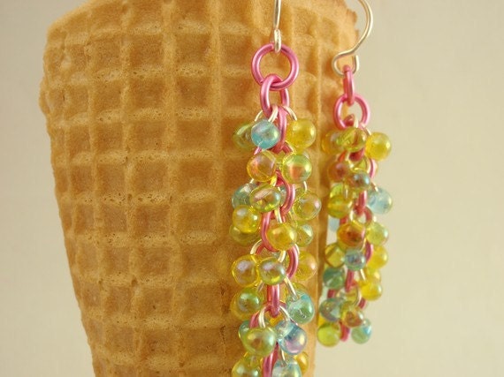 Transparent Yellow Miyuki Drop Beads