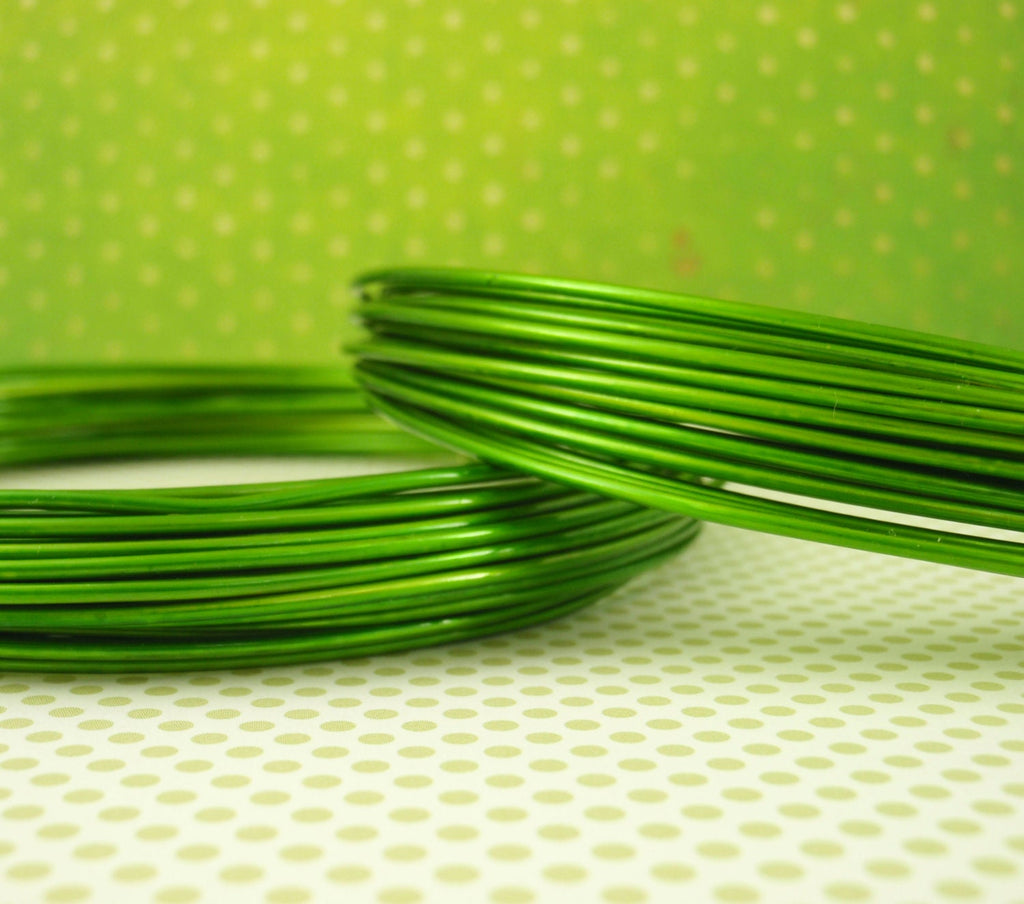 New Shamrock Green Wire - Enameled Coated Copper - 18, 20, 22, 24, 26, 28, 30 gauge - 100 Percent Guarantee