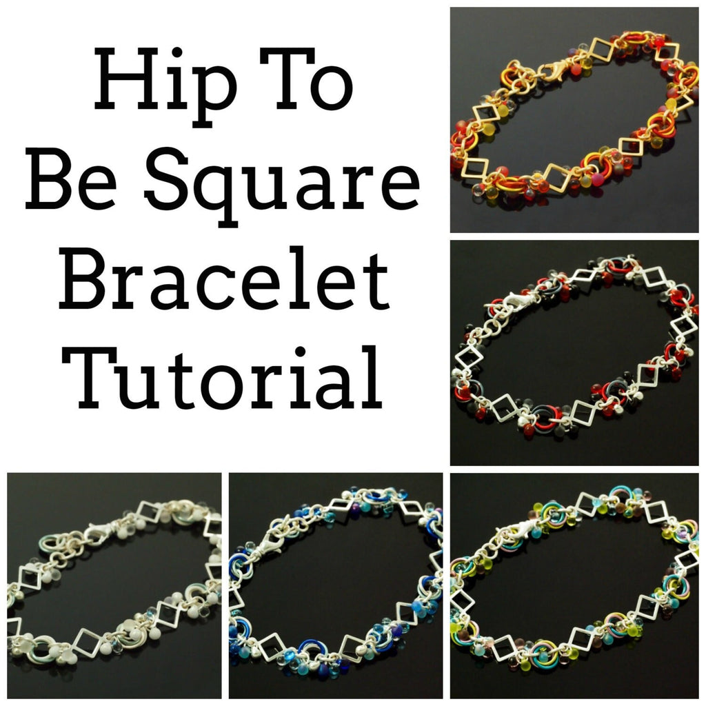 Hip To Be Square Bracelet Tutorial - Fast and Easy - PDF Download