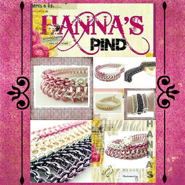 PDF Chainmail Tutorial - Hanna's Pind - Intermediate and Experienced - DELUXE Instructions