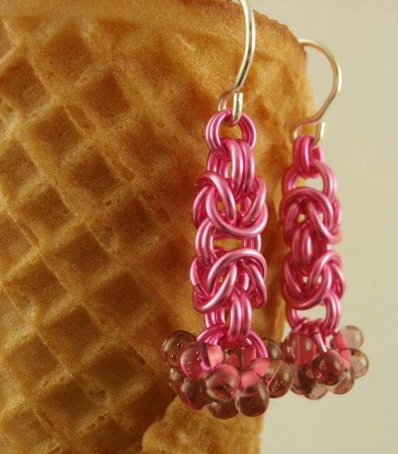 Byzantine PDF Chainmail Tutorial - Great Instructions for Basic Byzantine and Shaggy Byzantine Earrings