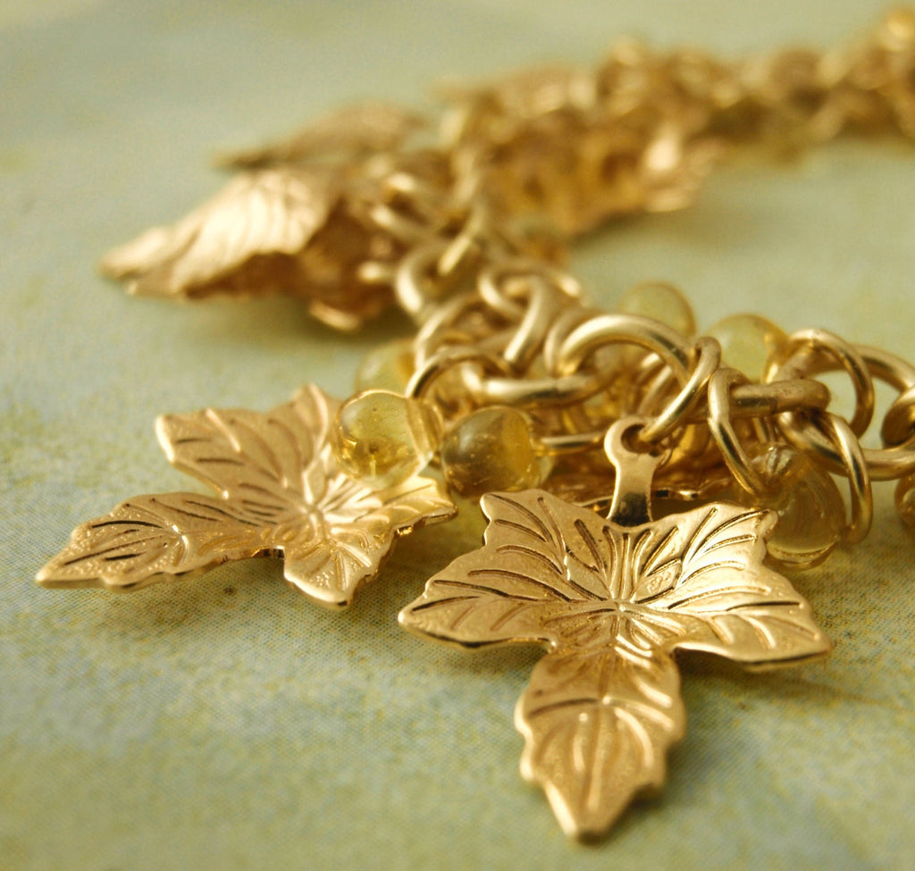 20 Maple Leaf Drops - Silver, Gold, Antique Gold 15mm X 12mm - 100% Guarantee