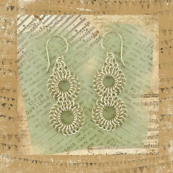 Tatted Lace Earrings PDF - Basic Instructions - DIY Tutorial